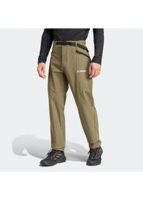 adidas terrex Herren Outdoorhose "XPERIOR PANTS", grün, sportlich, Gr. 48, Obermaterial: 90% Polyamid, 10% Elasthan, Hosen