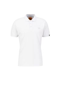 Herren Poloshirt "Alpha Industries Men - Polo Shirts X-Fit Polo", weiß, Gr. XL, Alpha Industries, Obermaterial: 95% Baumwolle, 5% Elastan, Shirts