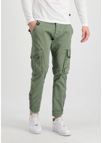 Herren Cargohose "Alpha Industries Men - Pants Task Force Pant", grün, Gr. 33, Alpha Industries, Obermaterial: 98% Baumwolle, 2% Elastan, Hosen