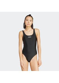 Damen Badeanzug "ESS UBCK SUIT", schwarz-weiß, sportlich, Gr. 34, adidas Performance, Obermaterial: 78% Polyamid, 22% Elasthan, Badeanzüge