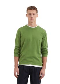 Marc O'Polo MARC O'POLO Herren Rundhalspullover "aus reiner Bio-Baumwolle"spring fern, casual, Gr. XS, unifarben, Obermaterial: 100% Baumwolle, Pullover
