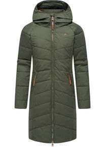 Ragwear Damen Steppmantel "Dizzie Coat", grün, modisch, Gr. M, Außenmaterial: 100% Polyester, Innenfutter: 100% Polyester, Wattierung: 100%