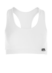 WINSHAPE Damen Sport-Bustier "WVR1", weiß, Gr. S, Obermaterial:u00a090% Baumwolle, 10% Elasthan, BHs