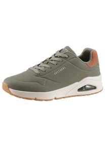 Skechers Herren Sneaker "UNO-SUITED ON AIR", Gr. 40, grün, Lederimitat, Veloursleder, sportlich, Schuhe, Freizeitschuh, Halbschuh, Schnürschuh mit