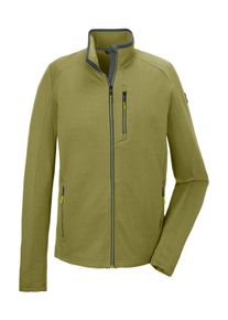 Killtec Herren Strickjacke "KOS 92 MN FLX JCKT", grün, sportlich, Gr. XL, Oberstoff: 92% Polyester, 8% Elasthan, Strickjacken, Sportliche Herrenjacke