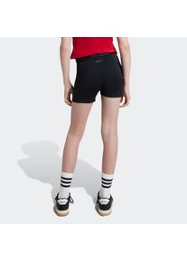 Kinder Shorts "JG TF SH LEG", schwarz-weiß, sportlich, Gr. 164, adidas Sportswear, Obermaterial: 83% Polyester, 17% Elasthan, Hosen