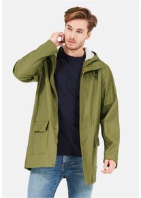 WEATHER REPORT Herren Regenjacke "Torsten", grün, casual, Gr. XL, unifarben, 100% Polyester, Jacken, mit verschweißten Nähten