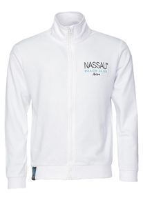 NASSAU BEACH Herren Sweatjacke "NB231031", weiß, Gr. S, 60% Baumwolle / 40% Polyester, Sweatjacken