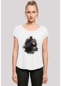 F4NT4STIC Damen T-Shirt "Phantastische Tierwesen Baby Nifflers", weiß, casual, Gr. XL, Obermaterial: 100% Baumwolle, Shirts, Damen,Premium