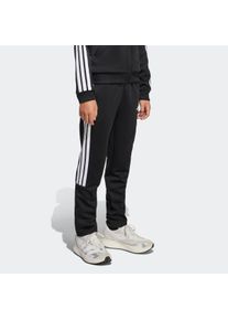 Kinder Sporthose "J HOT TIRO PT", schwarz-weiß, sportlich, Gr. 152, adidas Sportswear, Obermaterial: 70% Polyester, 30% Baumwolle, Hosen