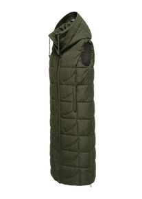 Navahoo Damen Steppweste "Brezelchen", grün, modisch, Gr. L, Oberstoff: 100% Polyester; Futter: 100% Polyester; Wattierung: 100% Polyester, Westen,