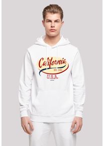 F4NT4STIC Herren Kapuzenpullover "California HOODIE", weiß, casual, Gr. XL, Obermaterial: 50% Baumwolle, 50% Polyester, Pullover, Print