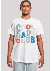 F4NT4STIC Herren T-Shirt "Cool Dads Club Trendiges Vatertagsmotiv für Väter", weiß, casual, Gr. XXL, Obermaterial: 100% Baumwolle, Shirts, Premium
