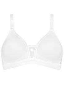 Damen Sport-BH "Triaction Trophy N", triaction by Triumph, Gr. 95, weiß, Single Jersey, Obermaterial: 53% Polyamid, 24% Baumwolle, 22% Elasthan