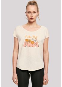F4NT4STIC Damen T-Shirt "Muttertag Blumen Mama", weiß, casual, Gr. L, Obermaterial: 100% Baumwolle, Shirts, Premium Qualität