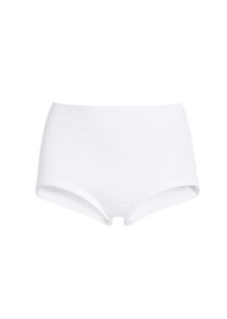 Schiesser Damen Taillenslip, Gr. 44, weiß, 100% Baumwolle, Unterhosen
