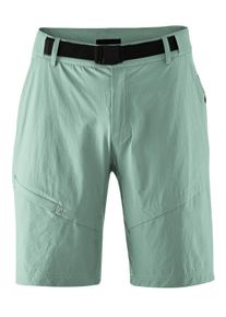 Gonso Herren Fahrradhose "Arico Basic", grün, Gr. XXL, 90% Polyamid, 10% Elastan, Hosen, kurze Herren Radhose mit Sitzpolster, wasserabweisend, inkl.