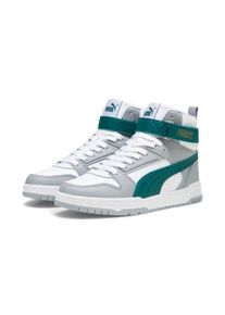 Puma Sneaker "RBD GAME JR", Gr. 38,5, weiß, Leder, Synthetik, unifarben, sportlich, Schuhe
