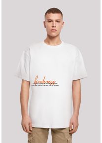 F4NT4STIC Herren T-Shirt "kindness OVERSIZE TEE", weiß, casual, Gr. XXL, Obermaterial: 100% Baumwolle, Shirts, Print