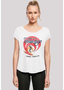 F4NT4STIC Damen T-Shirt "The Beach Boys Band Surfer '83 Vintage", weiß, casual, Gr. XXL, Obermaterial: 100% Baumwolle, Shirts, Print