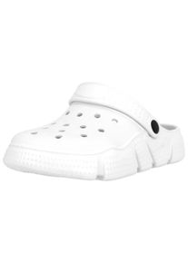 CRUZ Damen Hausschuh "Pastown", Gr. 40, weiß, Synthetik, sportlich, Schuhe, mit klappbarem Riemen
