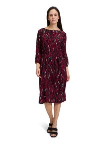 BETTY & CO BETTY & CO Damen Druckkleid "Betty & Co Casual-Kleid mit 3/4 Arm", rot, casual, Gr. 44, Obermaterial: 100% Viskose., Kleider, Druck