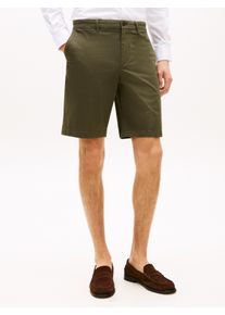 Tommy Hilfiger Herren Shorts "HARLEM PRINTED STRUCTURE SHORT", grün, casual, Gr. 30, Web, Obermaterial: 96% Baumwolle, 4% Elasthan, Hosen, Mit