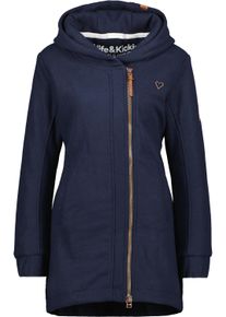 alife and kickin ALIFE & KICKIN Damen Winterjacke "Damen CarlinaAK J", blau, Gr. L, 80% Polyester 10% Viskose 10% Polyacryl, Jacken