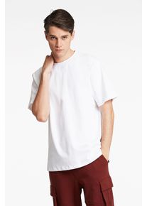 LINDBERGH Herren T-Shirt, weiß, casual, Gr. XL, Obermaterial: 100% Baumwolle, Shirts, mit Rundhalsausschnitt
