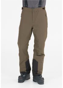 WHISTLER Herren Skihose "Drizzle", grün, sportlich, Gr. XL, unifarben, 100% Polyester, Hosen, mit wasserabweisenden Eigenschaften und funktionalen