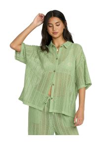 Billabong Damen Sommerkleid "Largo", grün, Gr. M, 65% Polyester 35% Baumwolle, Kleider