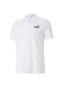 Puma Herren Poloshirt "ESS PIQUE POLO", weiß, sportlich, Gr. XL, unifarben, Piquu00e9, Obermaterial: 96% Baumwolle, 4% Elasthan, Shirts