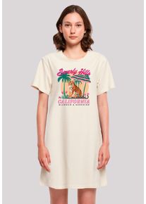 F4NT4STIC Damen T-Shirt "Beverly Hills California Glamour Summer", weiß, casual, Gr. M, Obermaterial: 100% Baumwolle, Shirts, Premium Qualität