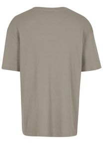 Urban Classics Herren T-Shirt "Urban Classics Herren Waffle Tee", grün, casual, Gr. L, unifarben, 65% Polyester, 35% Baumwolle, Shirts