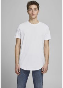 Jack & Jones JACK & JONES Herren T-Shirt "NOA TEE", weiß, modisch, Gr. XXL, Jersey, Obermaterial: 100% Baumwolle, Shirts