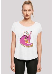 F4NT4STIC Damen T-Shirt "Die Familie Feuerstein Yabba Dabba Doo", weiß, casual, Gr. XXL, Obermaterial: 100% Baumwolle, Shirts, Damen,Premium