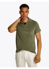 Tommy Hilfiger Herren Poloshirt "TOWELLING REG POLO", grün, casual, Gr. XL, Jersey, Obermaterial: 77% Baumwolle, 23% Polyester, Shirts