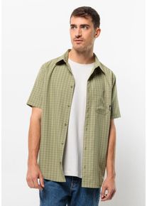 Jack Wolfskin Herren Funktionshemd "EL DORADO SHIRT MEN", grün, Gr. S, OBERSTOFF: 100% POLYESTER, Hemden