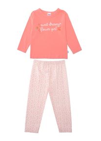 Liliput Kinder Schlafanzug "Blume", Gr. 92, weiß, 100% Baumwolle, bedruckt, Homewear-Sets, mit niedlichen Prints