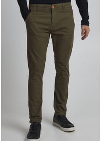 Blend Herren Chinohose "BHNATAN", grün, modisch, Gr. 31, unifarben, Web, Obermaterial: 98% Baumwolle, 2% Elasthan, Hosen