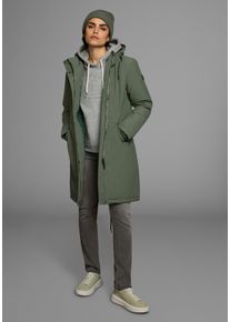Polarino Damen Parka, grün, sportlich, Gr. 50, Web, Obermaterial: 100% Polyester. Futter: 100% Polyester. Wattierung: 100% Polyester, Jacken,