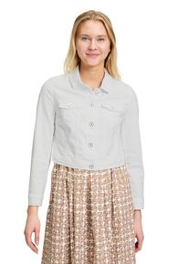 Vera Mont Damen Jeansjacke "Vera Mont Jeansjacke mit Waschung", weiß, feminin, Gr. 48, Denim/Jeans, Obermaterial: 98% Baumwolle, 2% Elasthan., Jacken