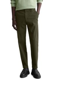 Marc O'Polo MARC O'POLO Herren Chinohose "aus Bio-Baumwolle mit Elasthan", grün, elegant, Gr. 31, unifarben, Obermaterial: 98% Baumwolle, 2% Elasthan, Hosen