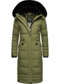 Navahoo Damen Wintermantel "Fahmiyaa", grün, modisch, Gr. XL, Oberstoff: 100% Polyester, Futter: 100% Polyester, Wattierung: 100% Polyester,