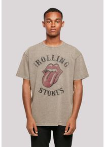 F4NT4STIC Herren T-Shirt "The Rolling Stones Tour '78 Vector", grün, casual, Gr. L, Obermaterial: 100% Baumwolle, Shirts, Premium Qualität