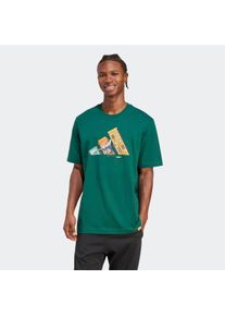 Herren T-Shirt "M DDL SKATE T", grün, sportlich, Gr. XXXL, adidas Sportswear, Obermaterial: 100% Baumwolle, Shirts