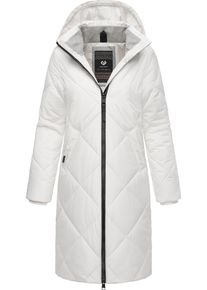 Ragwear Damen Steppmantel "Rebela", weiß, modisch, Gr. XS, Obermaterial: 100% Polyester, Innenfutter: 100% Polyester, Wattierung: 100% Polyester,