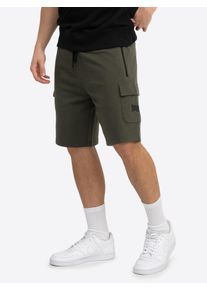 Lonsdale Herren Cargoshorts "TOTTON", grün, sportlich, Gr. XXL, Obermaterial: 60% Baumwolle, 40% Polyester, Hosen