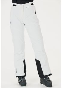 WHISTLER Damen Skihose "YARRA", weiß, casual, Gr. 38, mehrfarbig, 94% Polyester, 6% Elasthan, Hosen, mit wasserdichter 3-Lagen-Membran