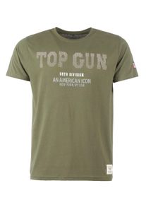 Top Gun Herren T-Shirt "TG20213006", grün, Gr. XXXL, Obermaterial: 100% Baumwolle, Shirts